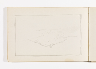 Sketchbook Folio, Unfinished Mountain Contour