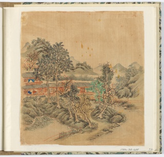 Drawing, Landscape with House