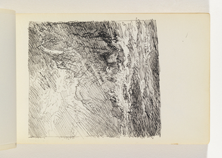 Sketchbook Folio, Sun over Waves and Cliffs