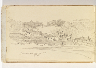 Sketchbook Folio, Sketchbook of Newport, Rhode Island, New Jersey and England Views