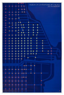 Poster, Museum of Contemporary Art Chicago 21st Anniversary