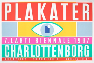 Poster, Seventh Lathi Poster Biennial, Charlottenborg