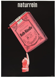 Poster, Roth-Händle Naturrein