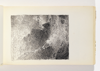 Sketchbook Folio, Close Study of Waves on Rocks