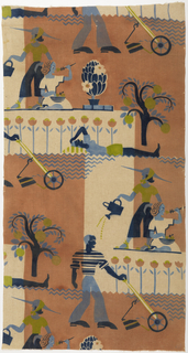 Textile, Egyptian Garden