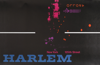 Poster, Apollo New York 125th Street Harlem