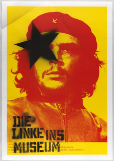 Poster, Die Linke ins Museum, Hoffnung und Widerstand [The Left in the Museum, Hope and Resistance]