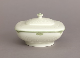 Covered Vegetable Dish, from the Canton Dinner Service Dish