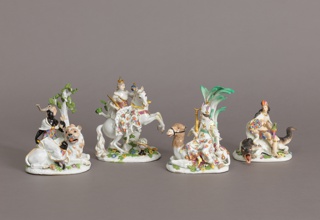 Allegorical Figures of the "Four Continents" Figures