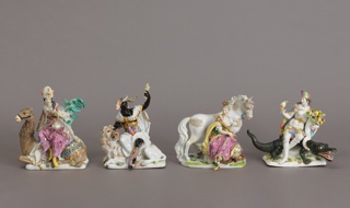 Allegorical Figures of the "Four Continents" Figures