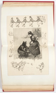 Ephemera, Christmas Fun, Illustration for Harper's Weekly (XXXVII, No. 1930, December 16, 1893, p. 1192)