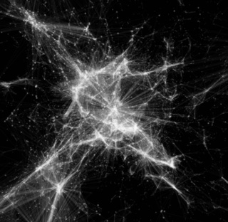 Digital Images Of Network Models, Visualizing the Cosmic Web