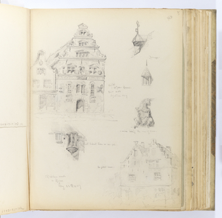 Album Page, Sketches from Hoorn