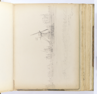 Album Page, A Few of the Mills at Zaandam