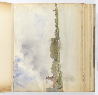 Album Page, Mill at Dordricht