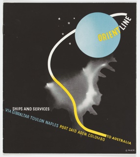 Booklet, Orient Line to Australia, Ships and Services
