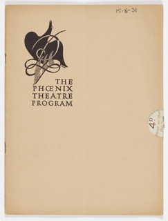 Pamphlet, Late Night Final, The Phoenix Theatre
