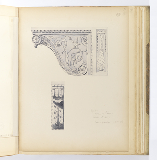 Album Page, Modillion, Museum at Verona