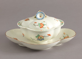 Sugar Bowl and Stand, from a Dessert Service (Sucrier et son Plateau) Sugar Bowl And Stand