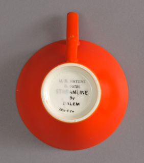 Streamline Cup and Tricorne Saucer Cup And Saucer