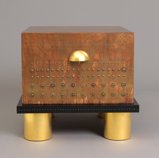 Tudor Coin Encrusted Table Table