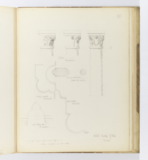 Album Page, Detail, Bridge of Straw, Venice