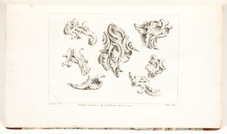 Bound Volume, Frontispiece for Book 4, in Eight books of Ornament