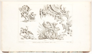 Bound Volume, Frontispiece for Book 4, in Eight books of Ornament