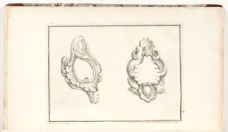 Bound Volume, Frontispiece for Book 4, in Eight books of Ornament