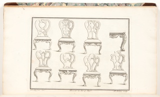 Bound Volume, Frontispiece for Book 4, in Eight books of Ornament