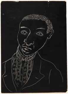 Drawing, Illustration for Shakespeare in Harlem