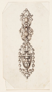 Drawing, Design for an Earring