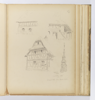 Album Page, Sketches from Buhl
