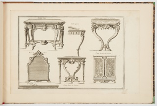 Print, Designs for Furniture