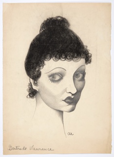 Drawing, Gertrude Laurence