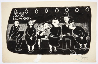 Drawing, Design for a Spot for The New Yorker