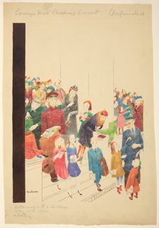 Drawing, Carnegie Hall Children's Concert