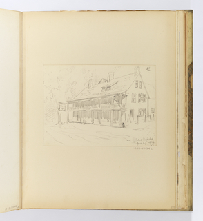 Album Page, Hotel at Clesfachel