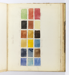 Album Page, Color Box