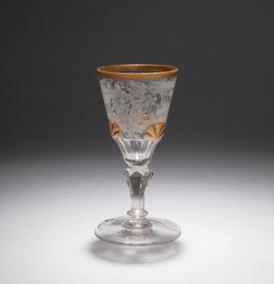 Wine Glass with Shipping Scene Wine Glass
