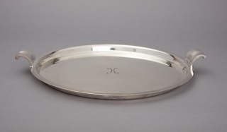 Tray with Curved Handles Tray