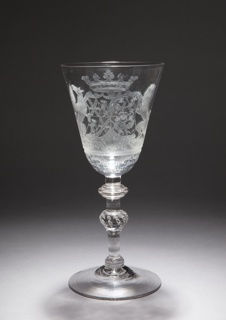 Goblet Commemorating François Cornelis van Aerssen van Sommelsdijk (1725–93) and his wife Everdina Petronella (1730–94), countess of Hogendorp Drinking Glass