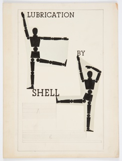 Drawing, Study for a Mechanical Man