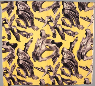 Textile, Yellow Driftwood