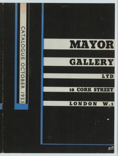 Brochure, Mayor Gallery