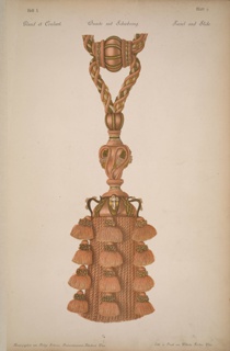 Four Plates, Novelties in laces for furniture and decoration / / edited by Philip Schwarz, manufacturer of laces, Vienna, Austria, VII Zieglergasse 11