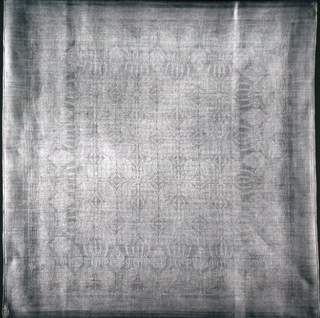 Napkin, Pine Cone: Design no. 607