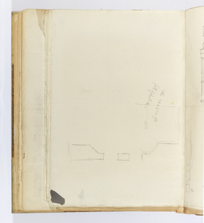 Album Page, Plan View of Opening with Columnar Support