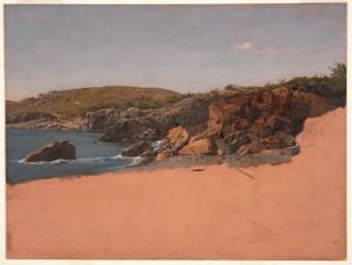 Drawing, The Coast at Mt. Desert Island, Maine