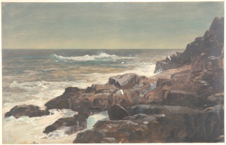 Drawing, Near Otter Cliffs, Mt. Desert Island, Maine